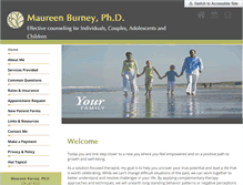Tablet Screenshot of drmaureenburney.com